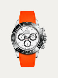Rolex – R strap Premium - Cordura pattern rubber watch band for Daytona & Oyster bracelet