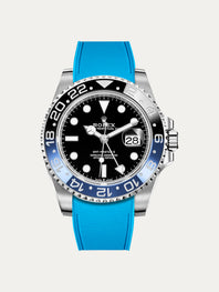 Rolex – R strap Premium - Bracelet-montre caoutchouc motif cordura pour GMT Master II céramique & bracelet Oyster