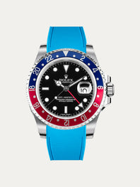 Rolex – R Premium Strap - Cordura-pattern rubber watch strap for non-ceramic GMT Master II & Jubilee bracelet
