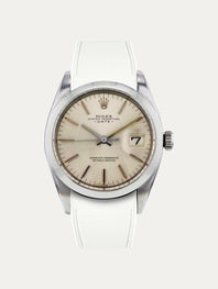 Rolex – R strap Premium – Cordura-pattern rubber watch strap for Oyster Perpetual Date 35mm