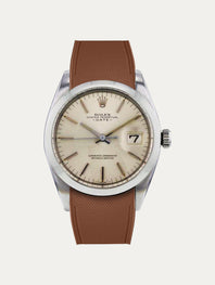 Rolex – R strap Premium – Cordura-pattern rubber watch strap for Oyster Perpetual Date 35mm