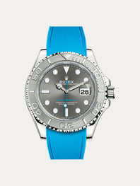 Rolex – R strap Premium - Bracelet-montre caoutchouc motif cordura pour Yachtmaster 40mm & bracelet Oyster