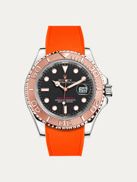 Rolex – R strap Premium - Bracelet-montre caoutchouc motif cordura pour Yachtmaster 40mm & bracelet Oyster