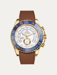 Rolex – R strap Premium - Bracelet-montre caoutchouc motif cordura pour Yachtmaster II 44mm & bracelet Oyster