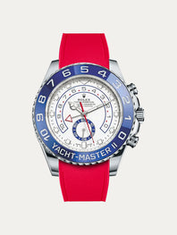 Rolex – R strap Premium - Bracelet-montre caoutchouc motif cordura pour Yachtmaster II 44mm & bracelet Oyster