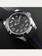 VulChromatic® Jet Black with Pacific Blue (M115-BK/VCBL)