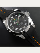 VulChromatic® Jet Black with Mandarin Orange (M115-BK/VCOR)