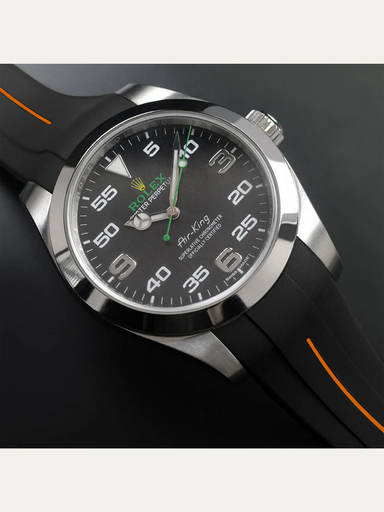 Rolex - Rubber B - Rubber Strap for Air-King 40mm - Classic Series
