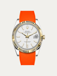 Rolex – R strap Premium - Bracelet-montre caoutchouc motif cordura pour Datejust 41mm II (pre-2016) & bracelet Oyster