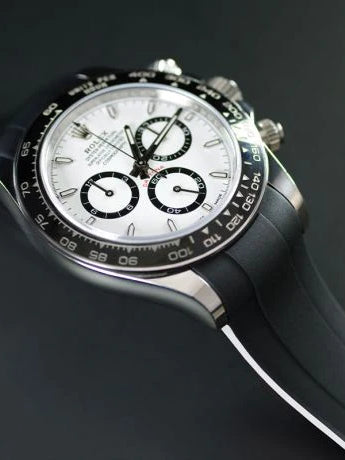 Rolex - Rubber B - Daytona Ceramic Bezel Oyster Bracelet (2023-present) - Classic Series Rubber Strap