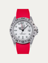 Rolex – R strap Premium - Bracelet-montre caoutchouc motif cordura pour Explorer II 40mm (16570) & bracelet Oyster