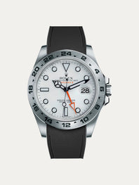 Rolex – R strap Premium - Bracelet-montre caoutchouc motif cordura pour Explorer II 42mm (216570) & bracelet Oyster
