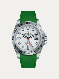 Rolex – R strap Premium - Bracelet-montre caoutchouc motif cordura pour Explorer II 42mm (216570) & bracelet Oyster