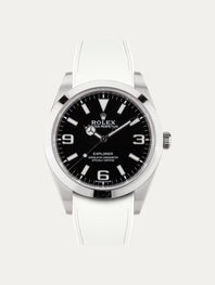 Rolex – R strap Premium - Cordura pattern rubber watch strap for Explorer I 39mm & Oyster bracelet