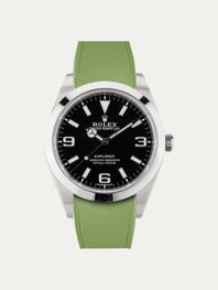 Rolex – R strap Premium - Cordura pattern rubber watch strap for Explorer I 39mm & Oyster bracelet