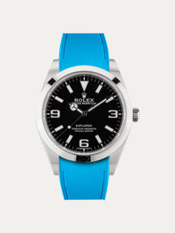 Rolex – R strap Premium - Cordura pattern rubber watch strap for Explorer I 39mm & Oyster bracelet