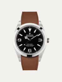 Rolex – R strap Premium - Cordura pattern rubber watch strap for Explorer I 39mm & Oyster bracelet