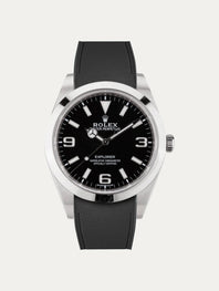 Rolex – R strap Premium - Cordura pattern rubber watch strap for Explorer I 39mm & Oyster bracelet