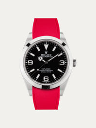 Rolex – R strap Premium - Cordura pattern rubber watch strap for Explorer I 39mm & Oyster bracelet