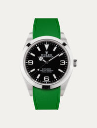 Rolex – R strap Premium - Cordura pattern rubber watch strap for Explorer I 39mm & Oyster bracelet
