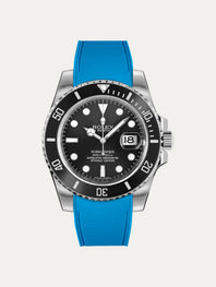 Rolex – R strap Premium - Cordura pattern rubber watch strap for Submariner 40mm non-ceramic (pre 2010) & Oyster buckle