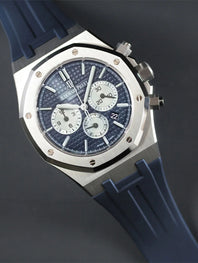 Audemars Piguet - Rubber B - Rubber strap for Royal Oak 41mm on metal - Velcro® Series