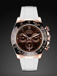 Rolex - Rubber B - Rubber strap for rose gold Daytona leather