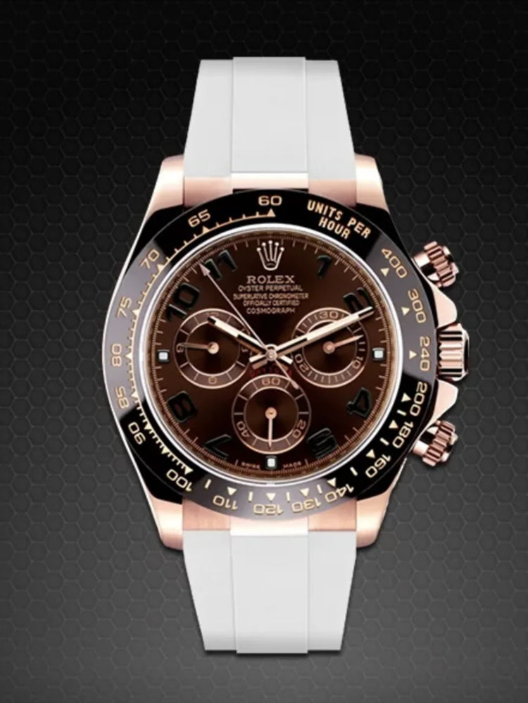 Rolex - Rubber B - Rubber strap for rose gold Daytona leather