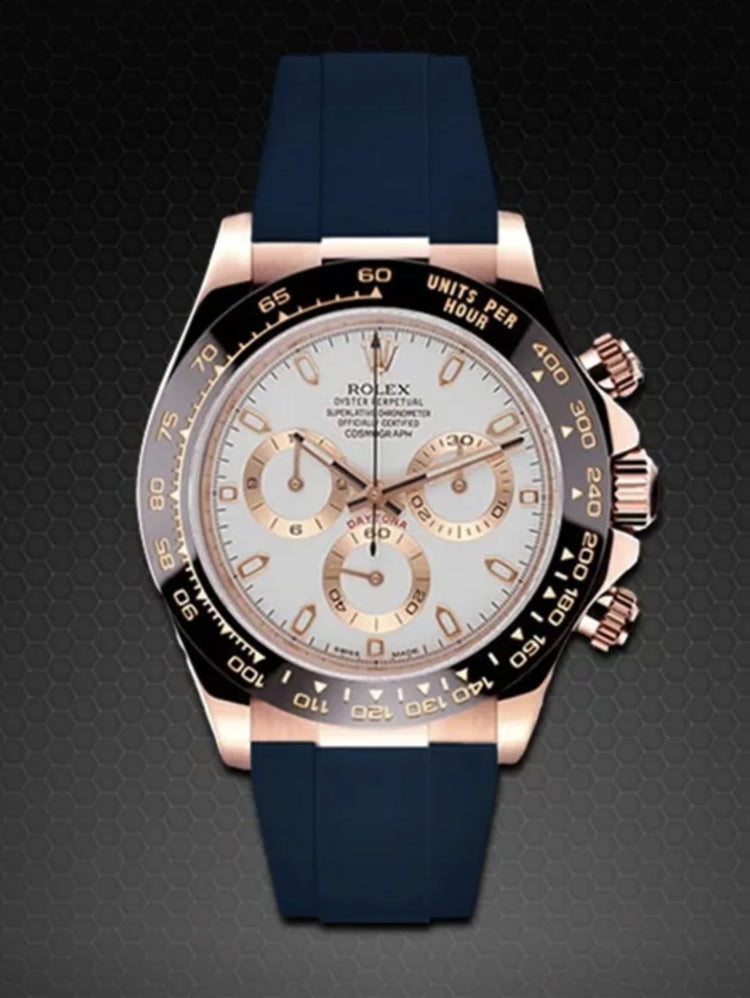 Rolex - Rubber B - Rubber strap for rose gold Daytona leather