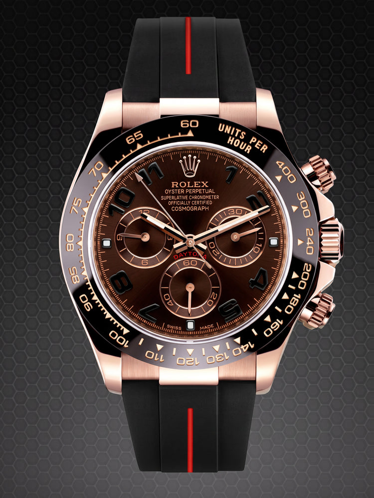 Rolex - Rubber B - Rubber strap for rose gold Daytona leather
