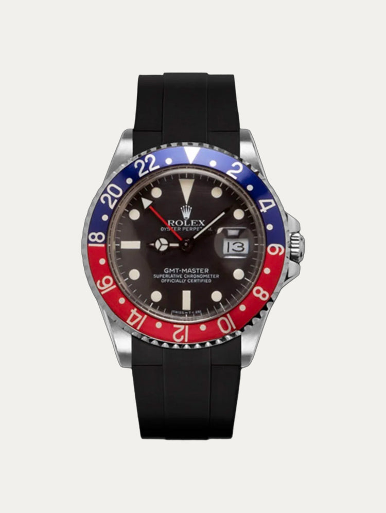 Rolex - Rubber B - Rubber Strap for GMT Master - Tang Buckle Series
