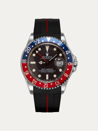 Rolex - Rubber B - Rubber Strap for GMT Master - Tang Buckle Series