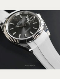 Rolex - Rubber B - Bracelet caoutchouc pour Datejust 41 mm - Série boucle ardillon