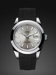 Rolex - Rubber B - Rubber Strap for Datejust II 41mm - Classic Series