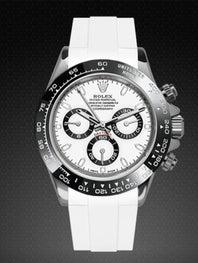 Rolex - Rubber B - Bracelet caoutchouc Daytona Ceramic Bezel Oyster Bracelet (Pre-2023) - Série boucle ardillon
