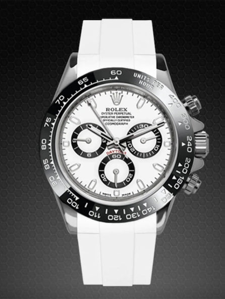 Rolex - Rubber B - Bracelet caoutchouc Daytona Ceramic Bezel Oyster Bracelet (Pre-2023) - Série boucle ardillon