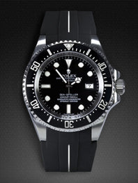 Rolex - Rubber B - Rubber Strap for Deepsea 116660 - Tang Buckle Series