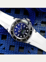 Rolex - Rubber B - Bracelet caoutchouc pour Deepsea 126660 & 136660 - Série boucle ardillon