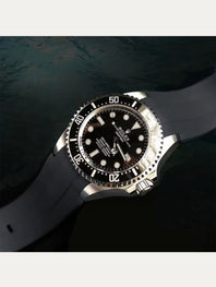 Rolex - Rubber B - Bracelet caoutchouc pour Deepsea 126660 & 136660 - Série boucle ardillon
