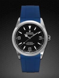 Rolex - Rubber B - Rubber strap for Explorer I 39mm - Tang buckle series