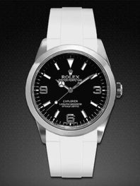 Rolex - Rubber B - Rubber Strap for Explorer I 39mm - Classic Series