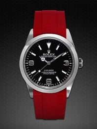 Rolex - Rubber B - Rubber Strap for Explorer I 39mm - Classic Series