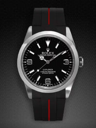 Rolex - Rubber B - Rubber Strap for Explorer I 39mm - Classic Series