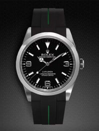 Rolex - Rubber B - Rubber Strap for Explorer I 39mm - Classic Series