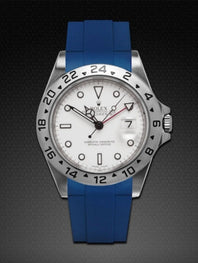 Rolex - Rubber B - Rubber Strap for Explorer II 40mm - Tang Buckle Series