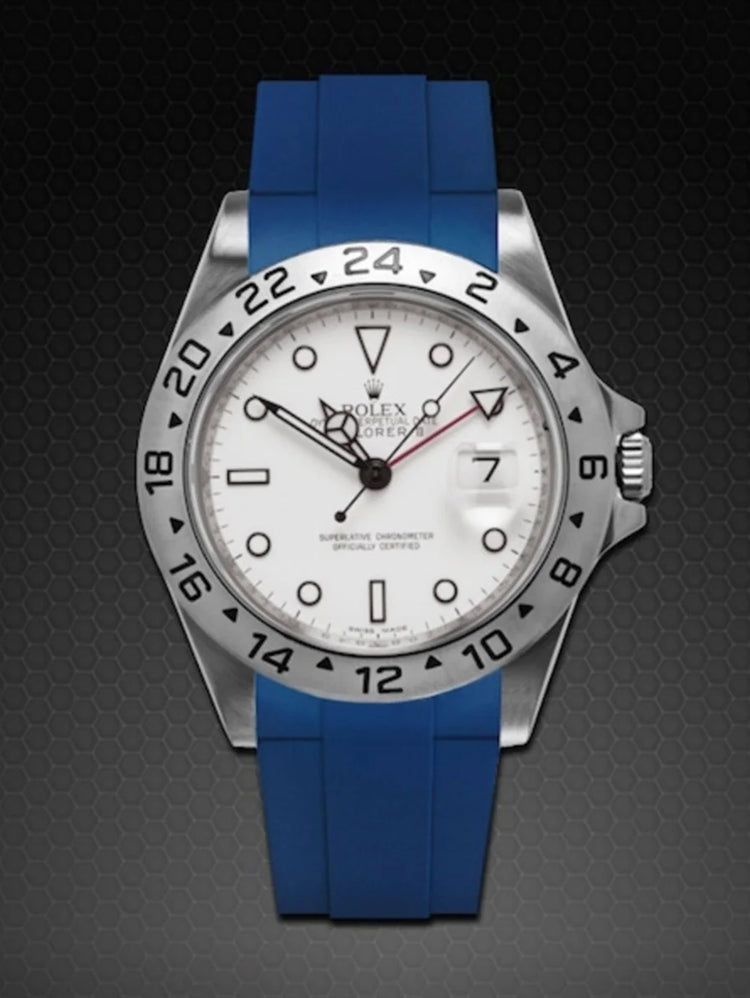 Rolex - Rubber B - Rubber Strap for Explorer II 40mm - Tang Buckle Series