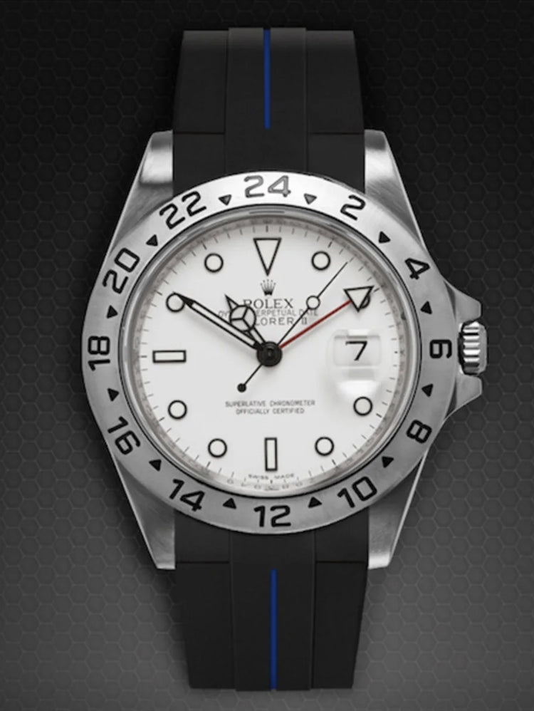Rolex - Rubber B - Rubber Strap for Explorer II 40mm - Classic Series