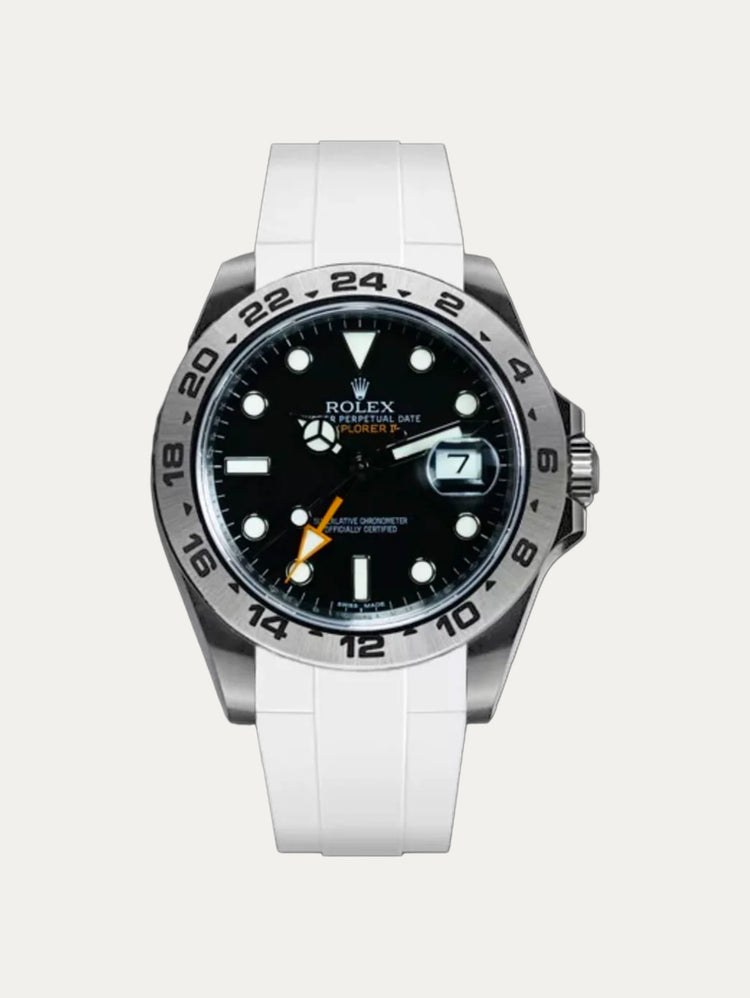 Rolex - Rubber B - Bracelet caoutchouc pour Explorer II 42mm 216570 (2011-2020) - Série classique