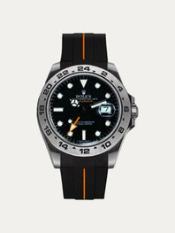 Rolex - Rubber B - Bracelet caoutchouc pour Explorer II 42mm 216570 (2011-2020) - Série classique
