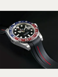 Rolex - Rubber B - Rubber strap for GMT Master II CERAMIC - Tang buckle series